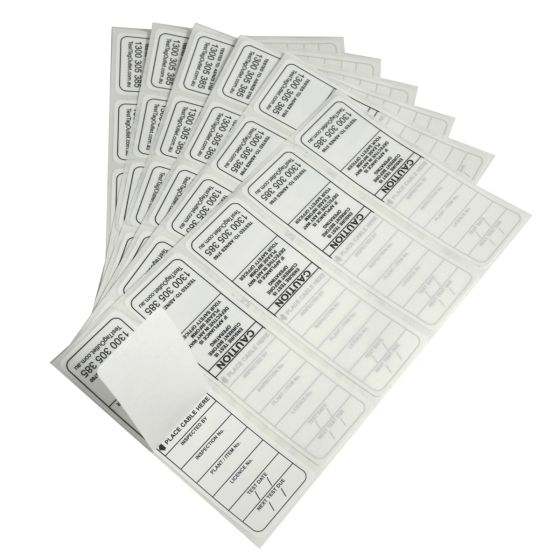 All Purpose Test Tags - White | Test Tag Outlet